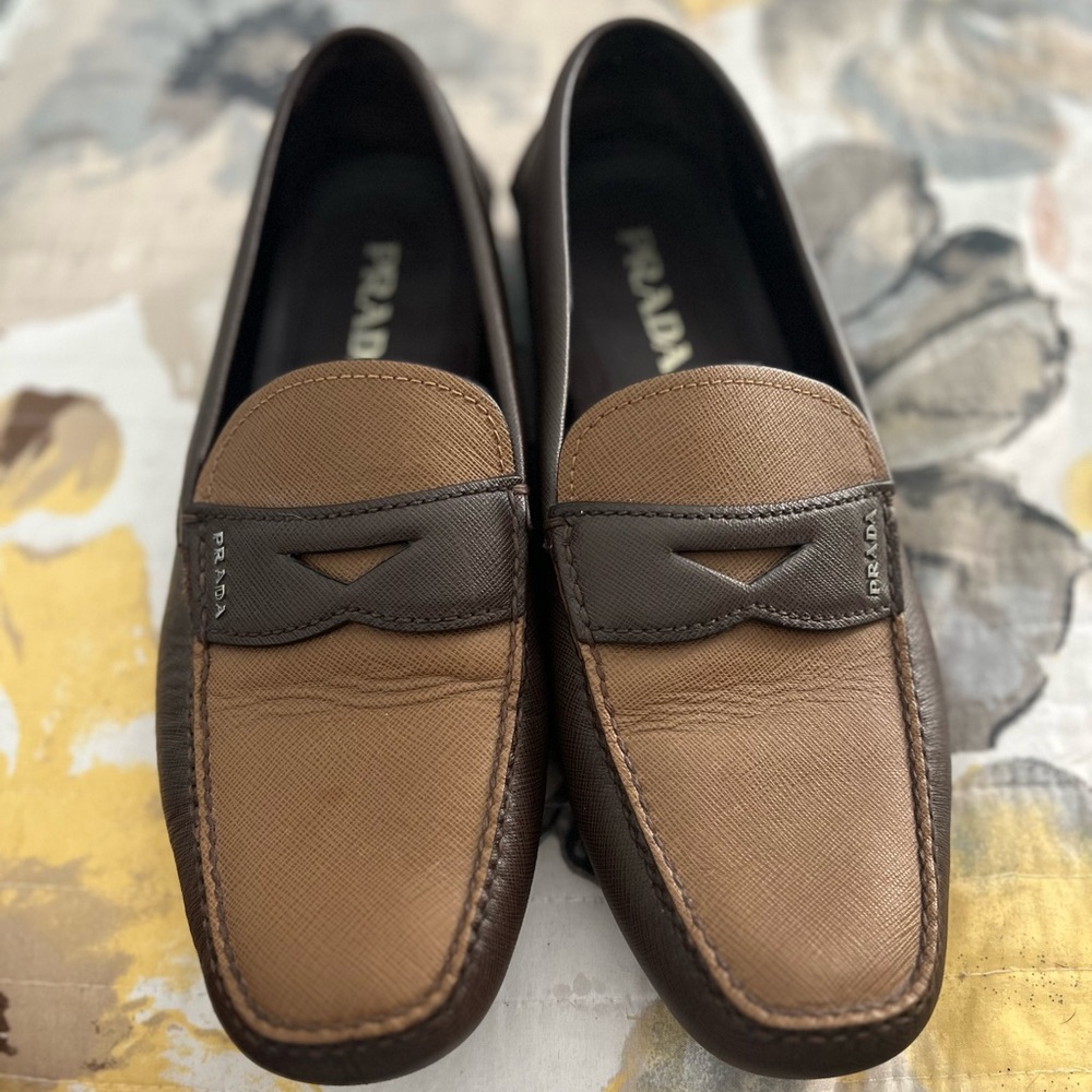 Men Prada shoes.
